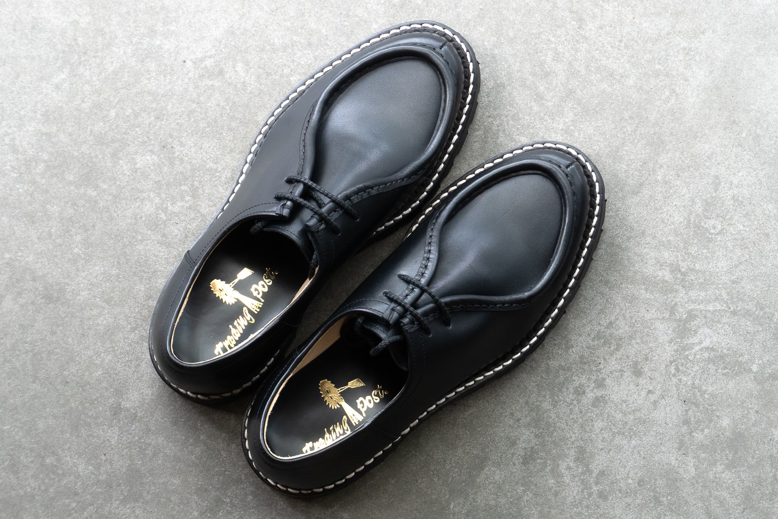 トレーディングポスト キャニオン|CANYON BLACK チロリアンシューズ