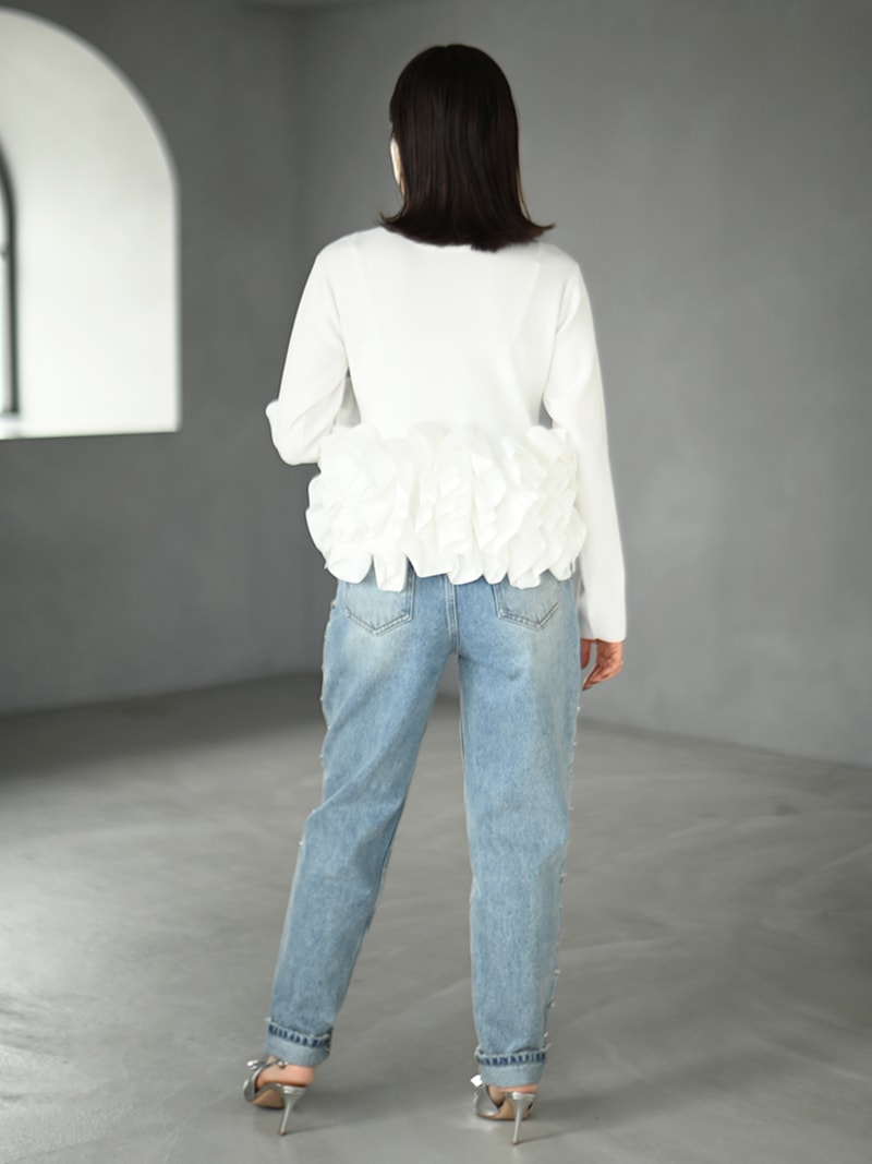 スワンカーディガン | Cardigan,長袖 | | TREFLE＋1（トレフルプラスワン）