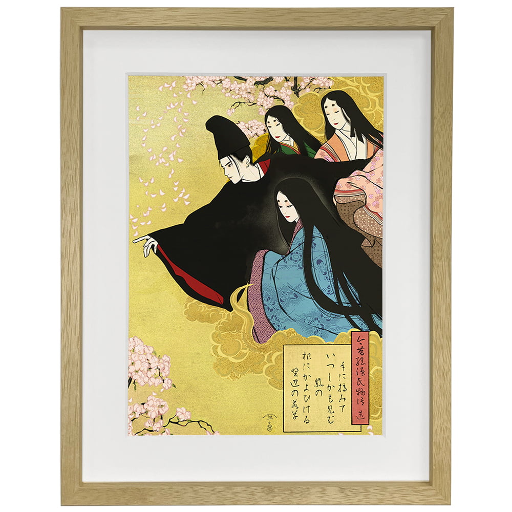 源氏絵と浮世絵「今昔絵源氏物語・造」｜浮世絵工房