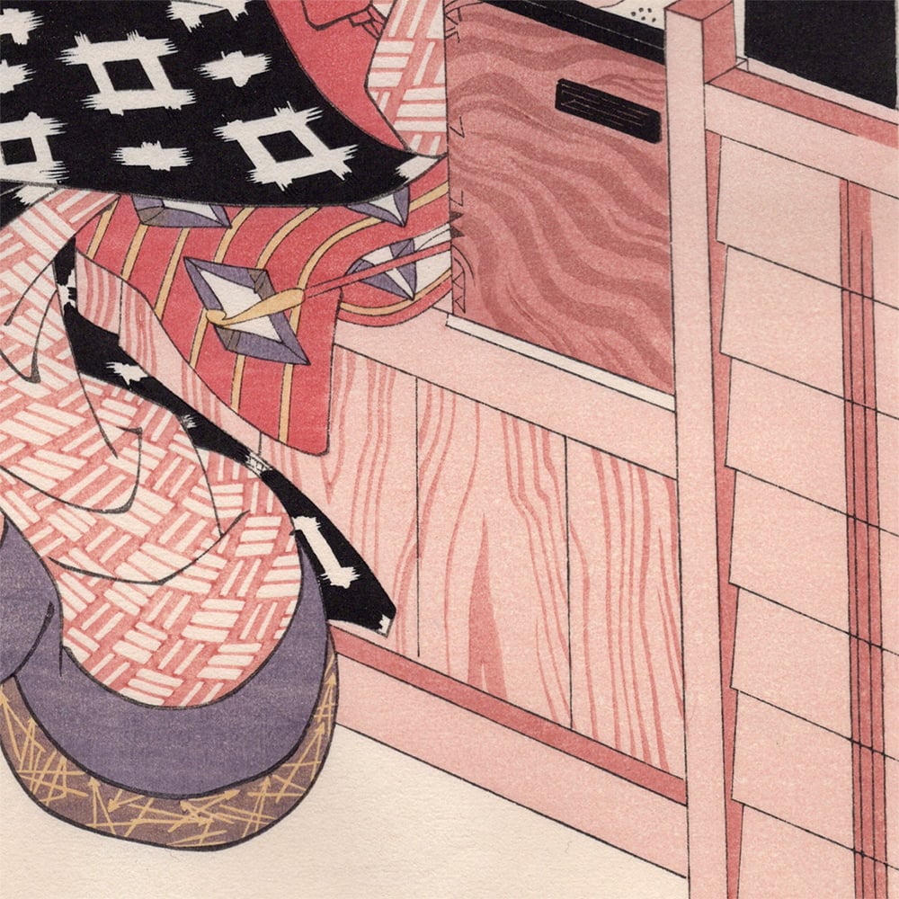 歌川広重 浮世絵美人画「極彩色・今様うつしゑ」｜浮世絵工房