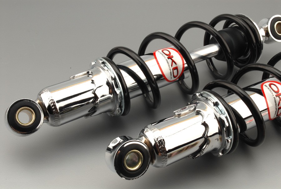 OKD製荒巻サスペンション260mm黒モンキー カブDAX B35