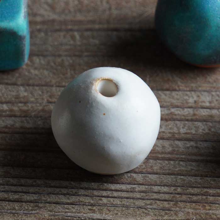 益子焼の花留め ～花あそび～ 【丸/kinari】一輪挿し フラワーベース