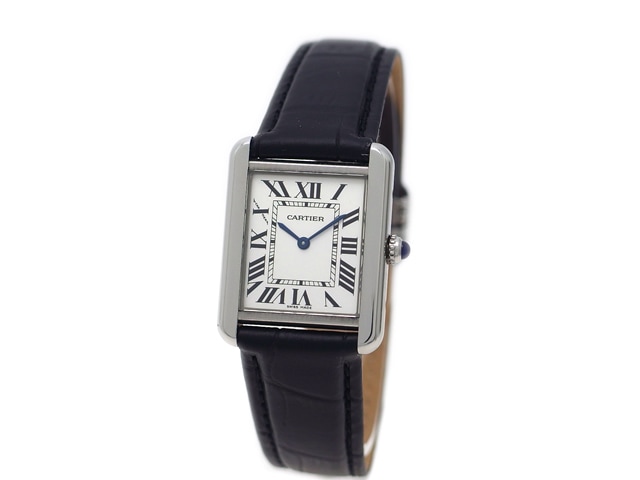 カルティエ タンクソロ SM レディース W1018255 クォーツ USED Cartie