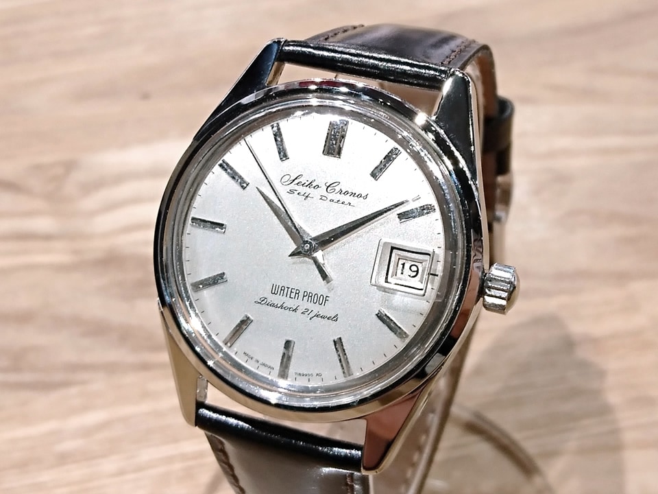 セイコー クロノス セルフデーター Ref.718990 21石 手巻 OH済 昭和39年製