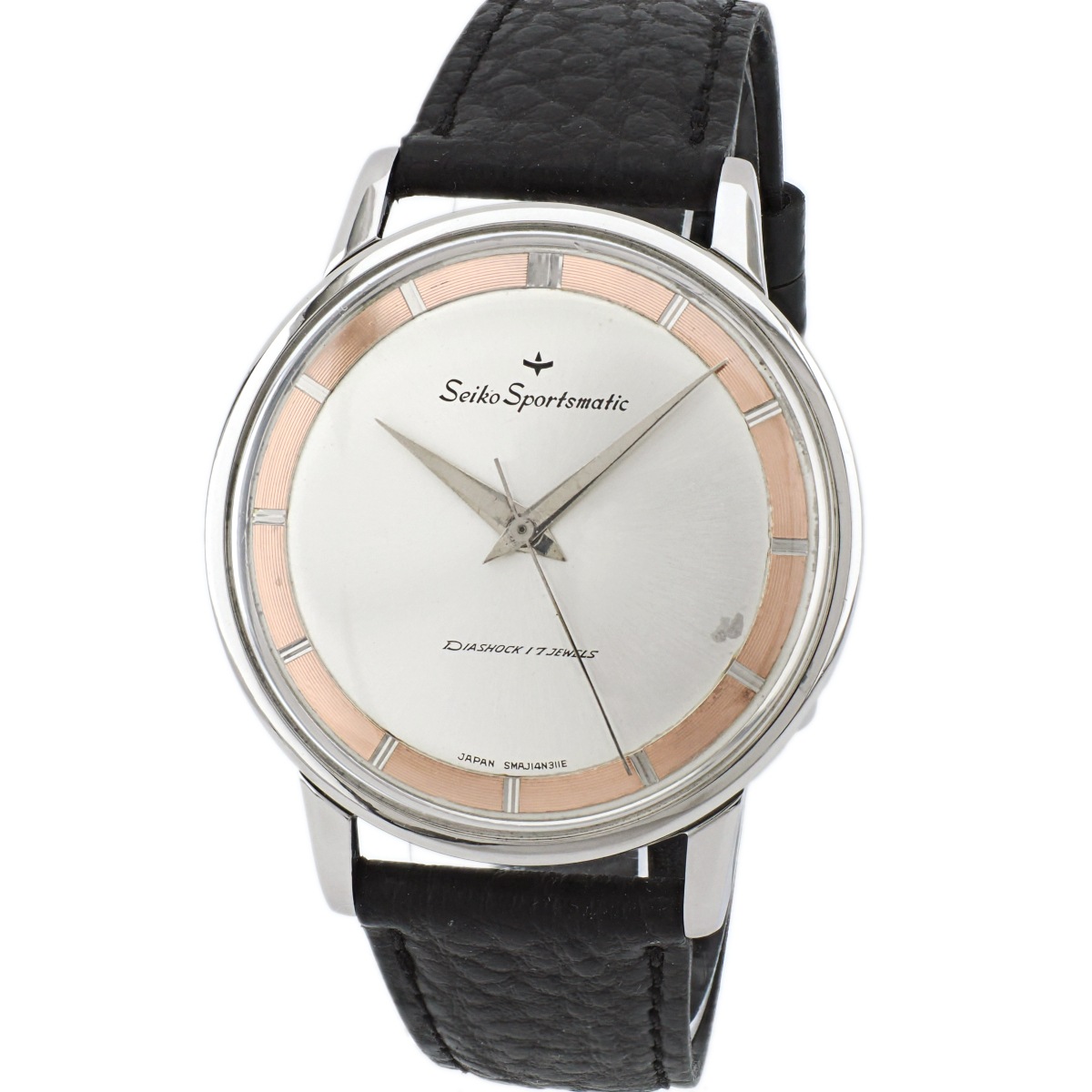 セイコー スポーツマチック J14103D 希少文字盤 コママーク Cal.245 17