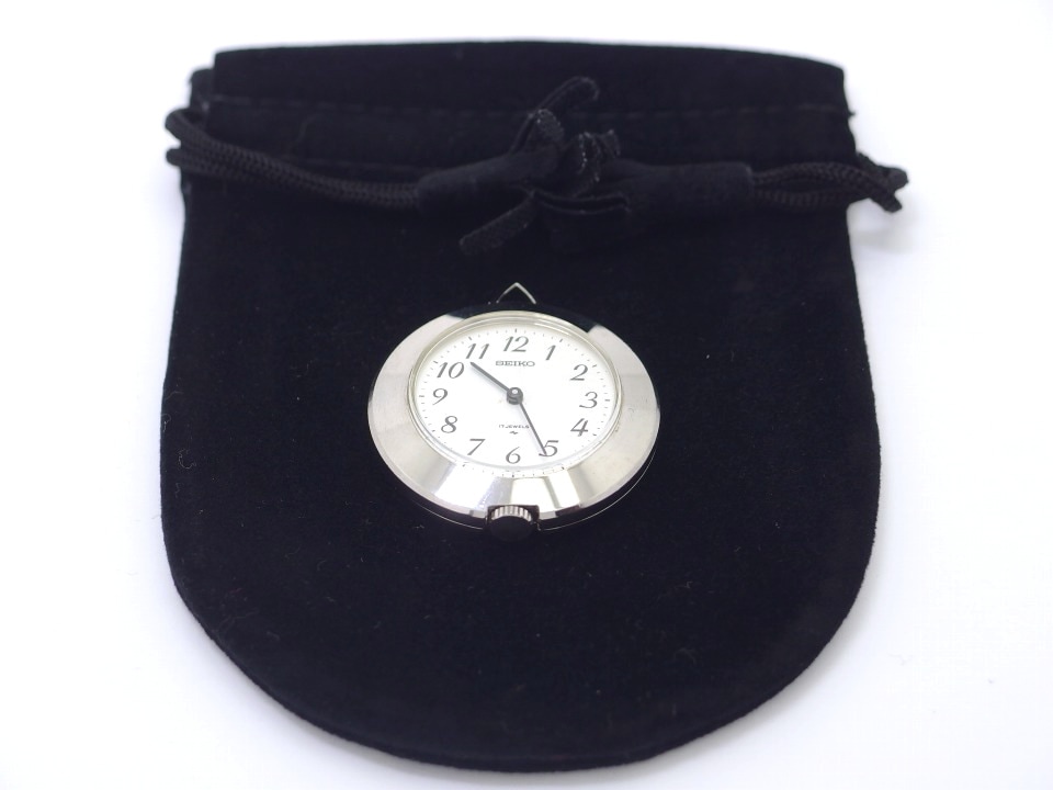 セイコー 懐中時計 ペンダントウォッチ 30mm 11-0880 17石手巻 昭和53年製