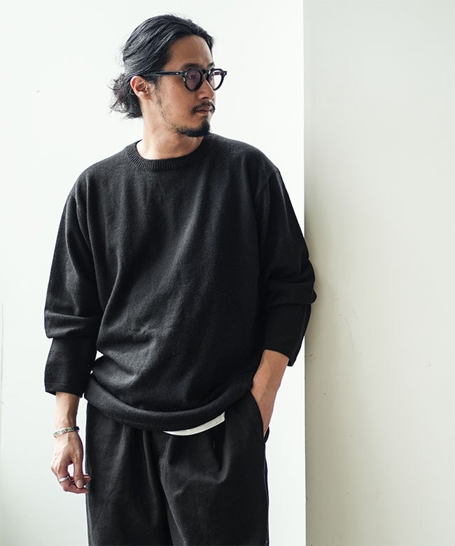 PC-025-2971]PORTER CLASSIC(ポータークラシック) CASHMERE KNIT