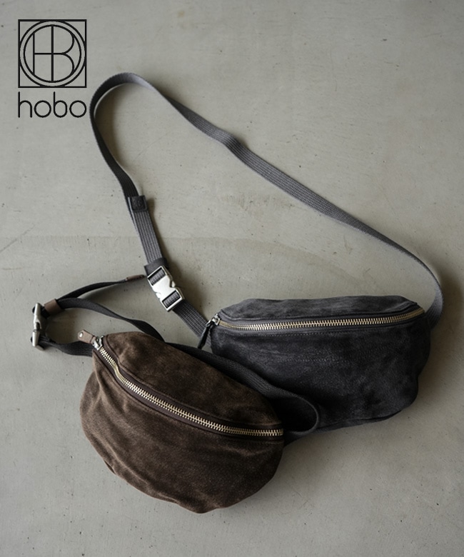 SALE 50%OFF】[HB-BG4602]hobo(ホーボー) WAIST POUCH PIG SUEDE