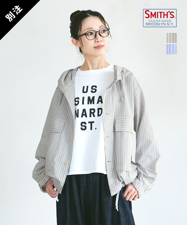 6175-3373]SMITH'S(スミス) 別注 VENICE hoodie ヴェニスフーディー
