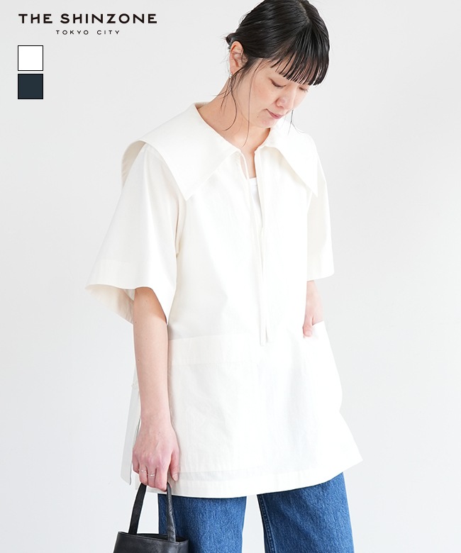 SALE 50%OFF】[25SMSBL13]THE SHINZONE(ザ・シンゾーン)SAILOR COLLAR