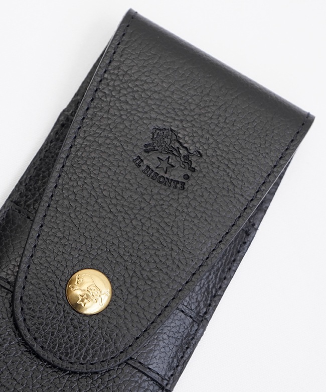◇【国内正規販売店】(411235)IL BISONTE(イルビゾンテ)レザーフラップ