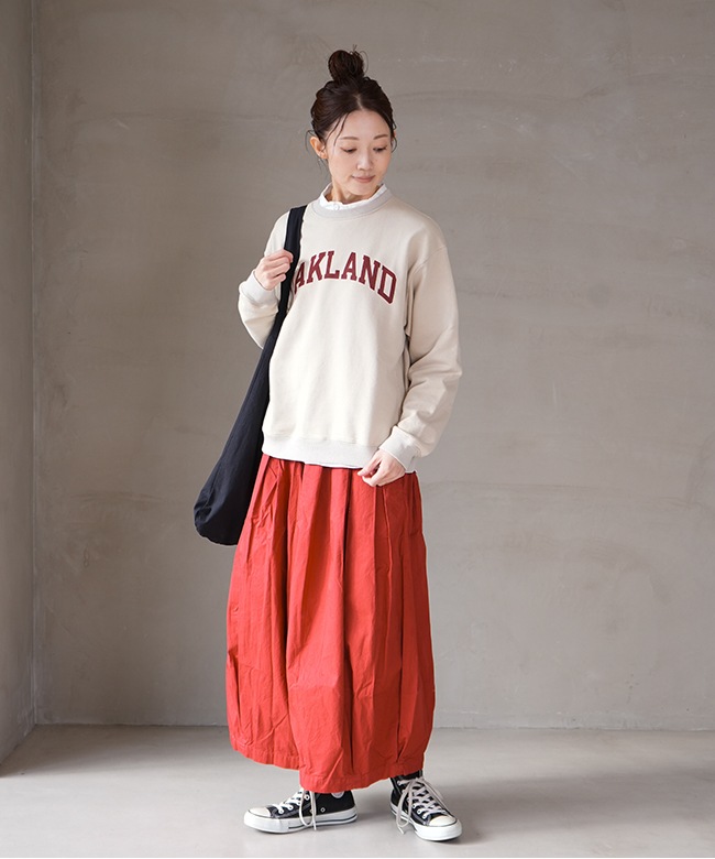 A21609]HARVESTY(ハーベスティ) 40コーマ糸ツイルサーカスキュロット