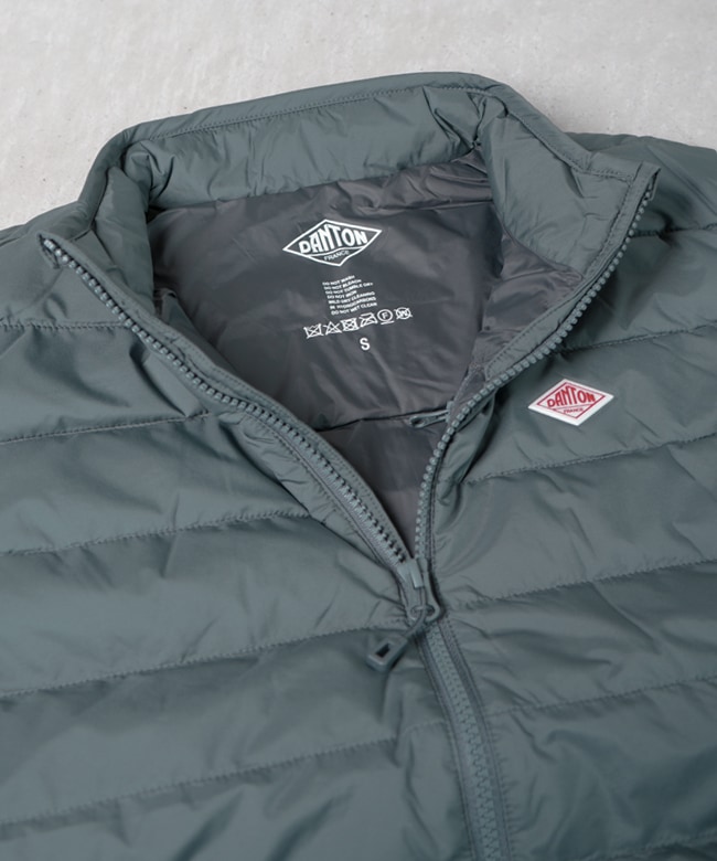 ◇[DT-A0565NRP]DANTON(ダントン)MIDDLE DOWN ZIP VEST ミドルダウン