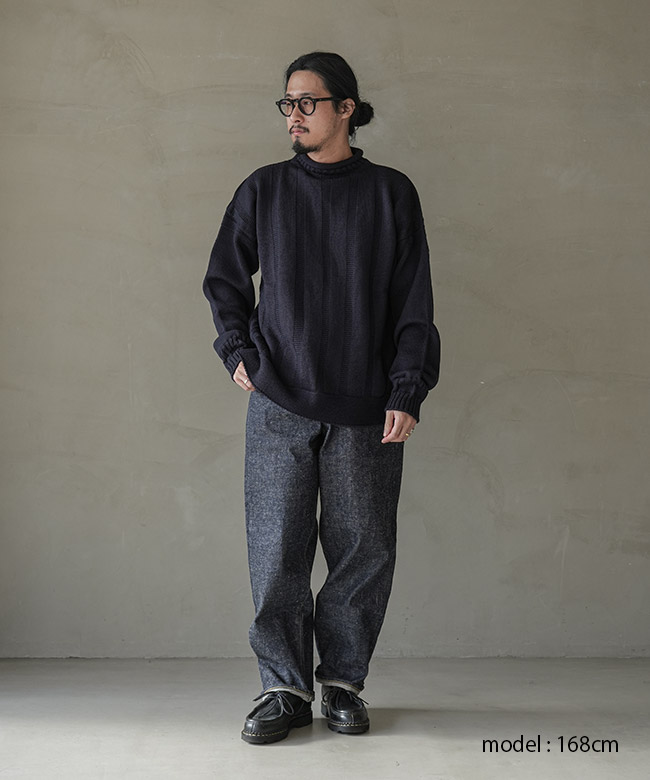 SALE 50%OFF】[6053-1304]Caledoor(カレドアー) Merino Wool Roll Neck