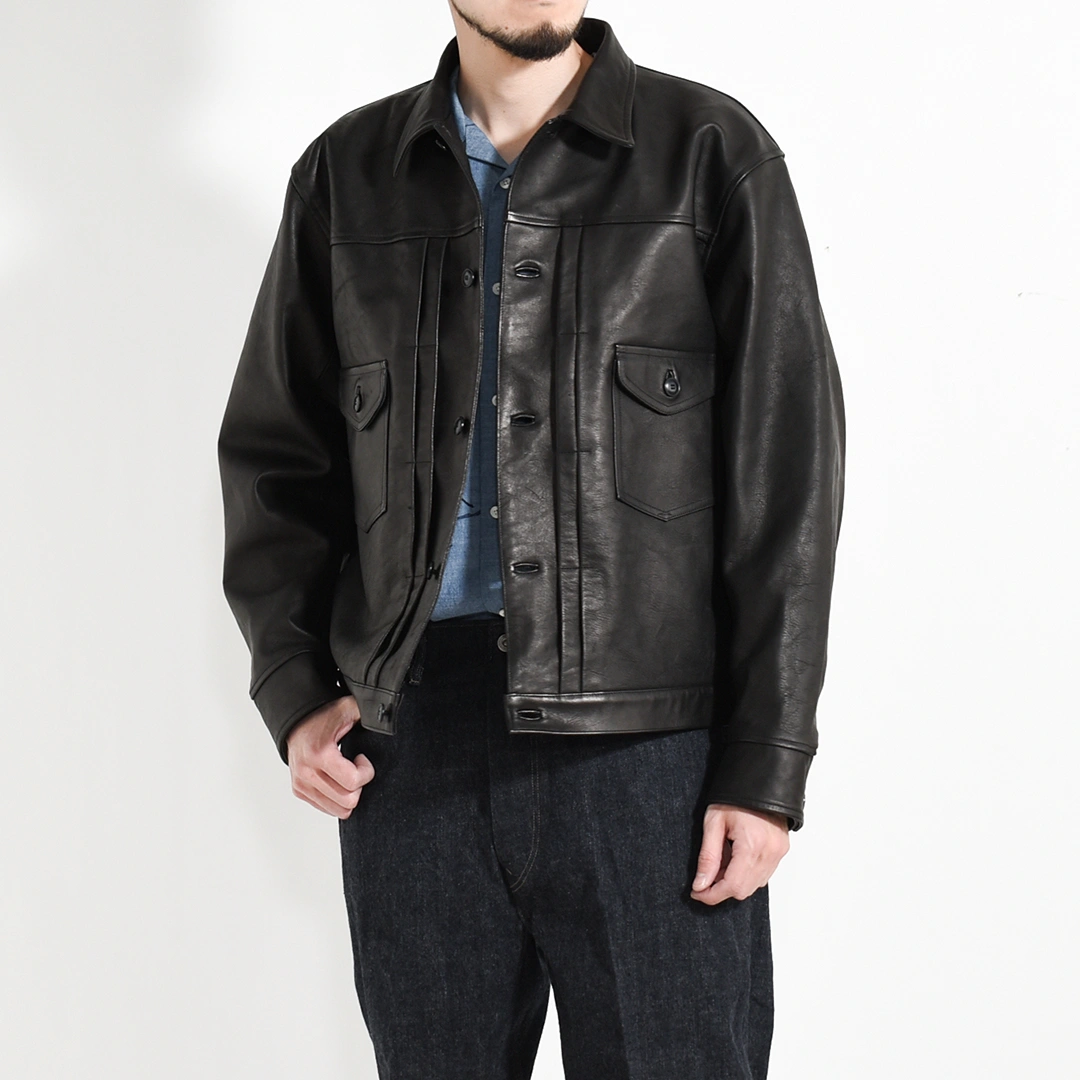 252OJ-JK18]OLD JOE(オールドジョー)PATINA HORSE-HIDE JEAN JACKET