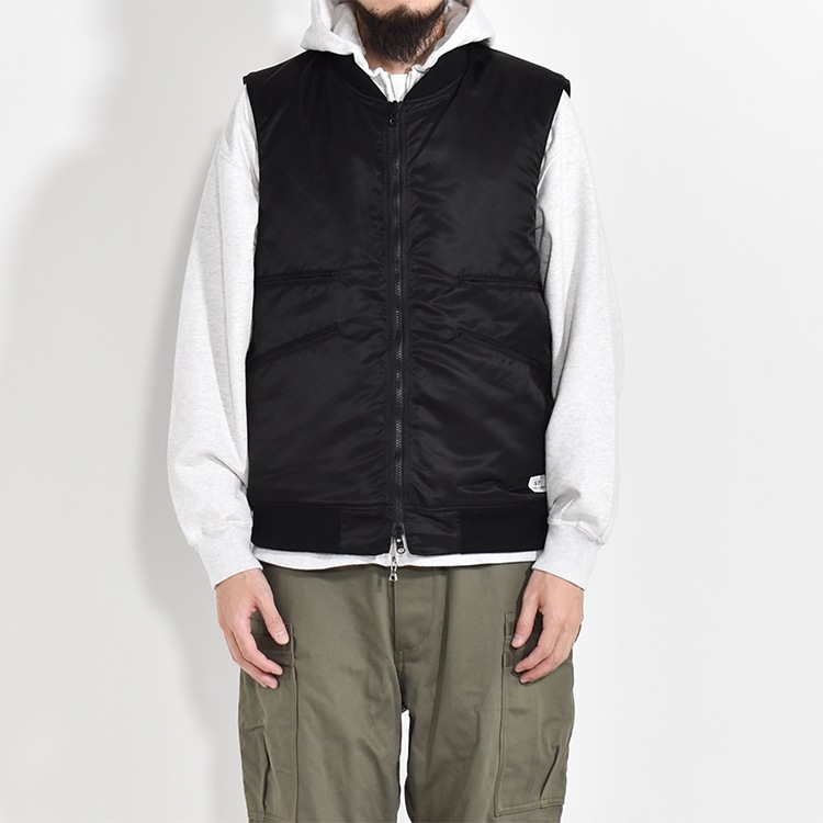 SF-232049]SASSAFRAS(ササフラス)Wheel Barrow Vest / Recycle Nylon