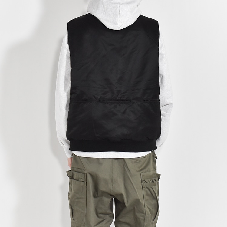 SF-232049]SASSAFRAS(ササフラス)Wheel Barrow Vest / Recycle Nylon