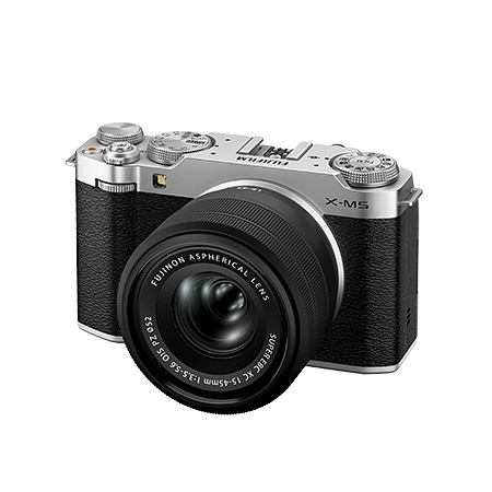 FUJIFILM X-M5 / XC15-45mmF3.5-5.6 OIS PZレンズキット シルバー | X