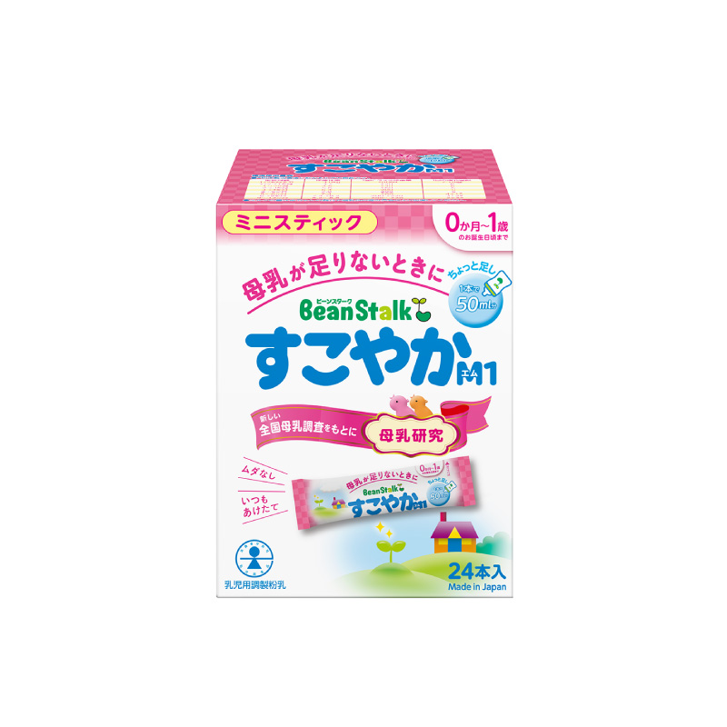 ビーンスターク すこやかM1（ミニスティック） 6.5g×24本｜雪印ビーン
