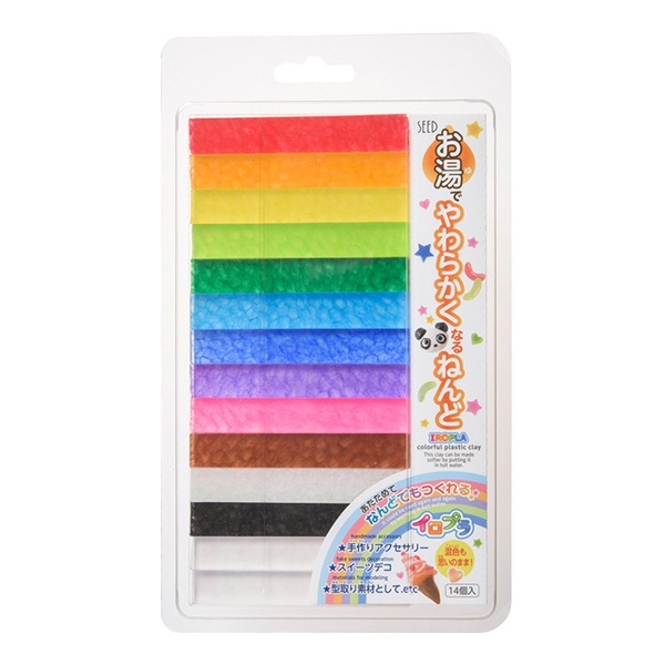 プラスチック粘土 『イロプラセット 13色セット ACG-PC2-S1』 画材