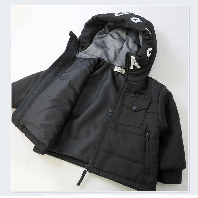 コート ベビー 中綿 ジャケット ショート丈 男の子 女の子 あったか