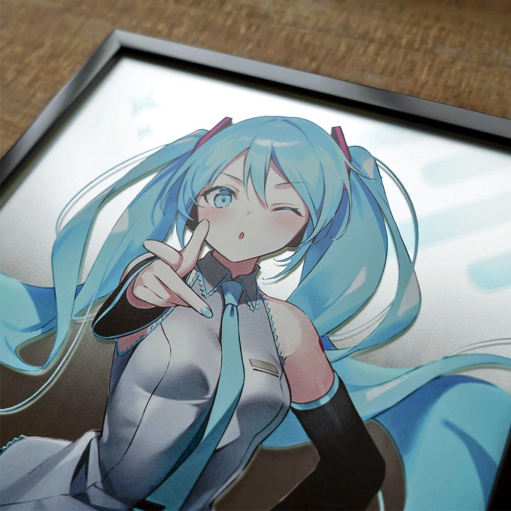 キャラパブ | 初音ミク | B4パブミラー 初音ミク (Art by tokki)
