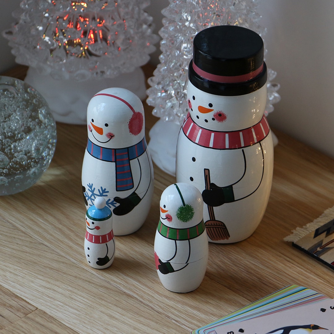スノーマンファミリー マトリョーシカ | BRANDS,DETAIL | DETAIL
