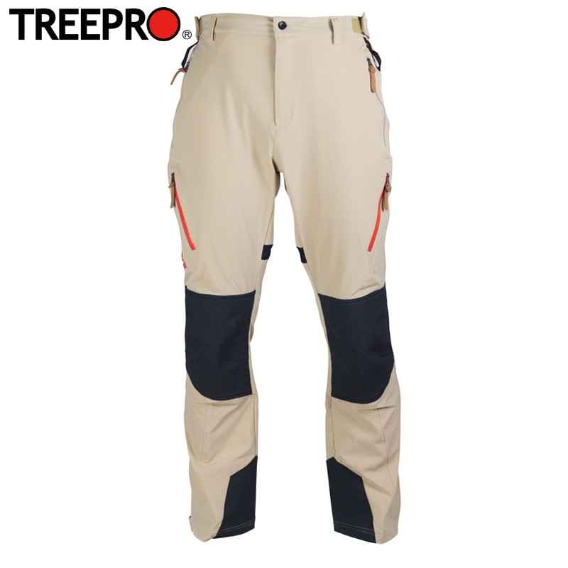 TREEPROロゴ入り】ツリーザーズ クライミングパンツ XLサイズ 【カーキ