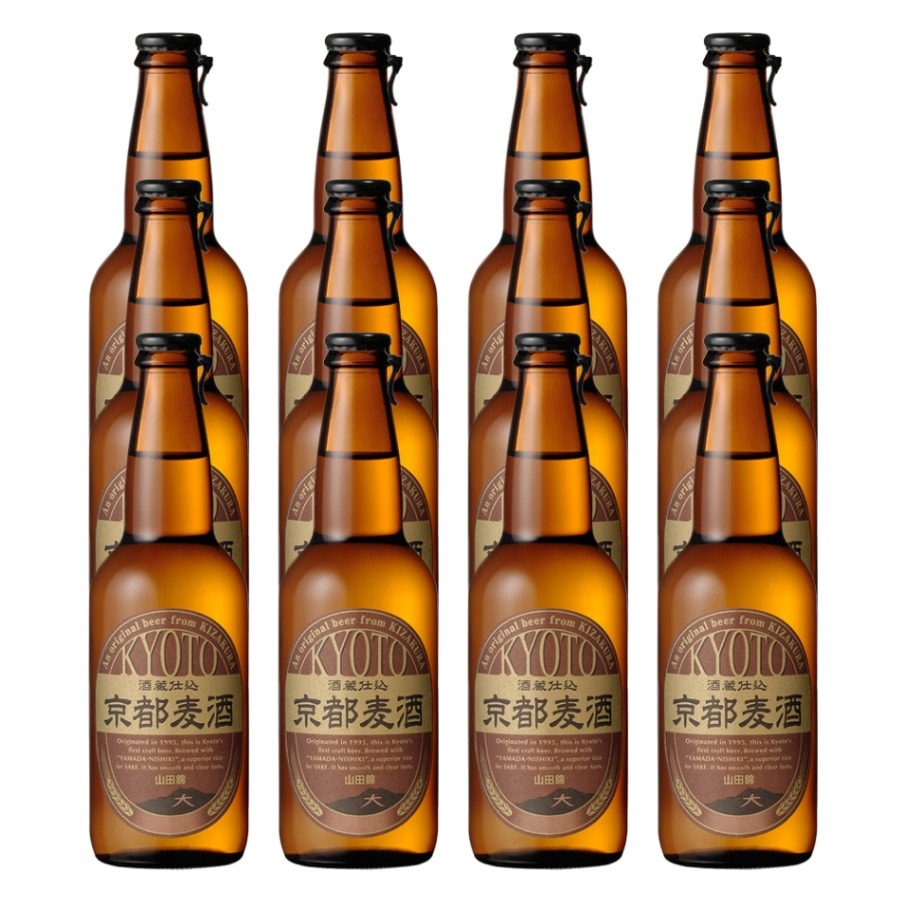黄桜 京都麦味 抹茶 瓶ビール （330ml×12本） (発泡酒) 【商品番号