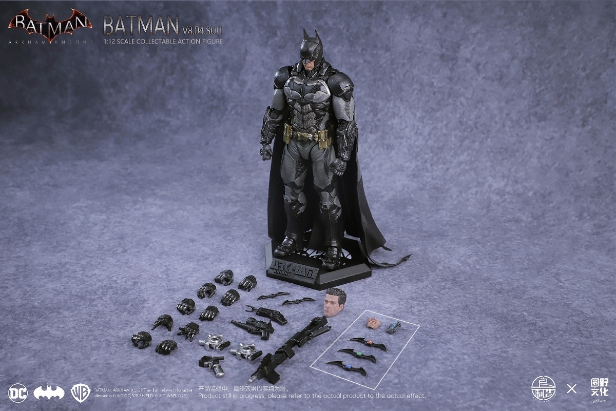 良品製造 x 円野文化 1/12 バットマン アーカム・ナイト 初回予約特典