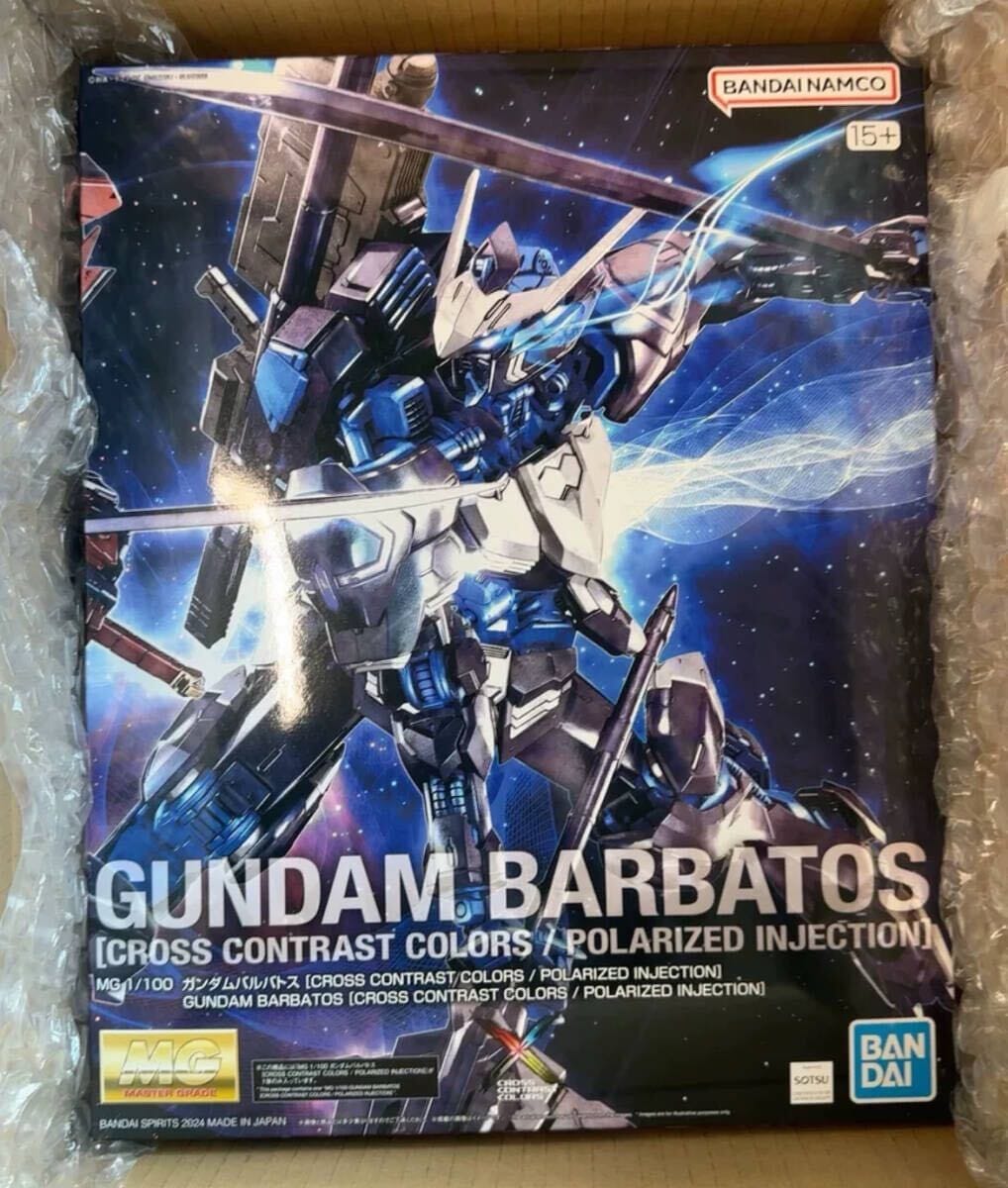 バンダイ 海外限定 MG 1/100 バルバトス ガンダム 偏光成型色.Ver 機動