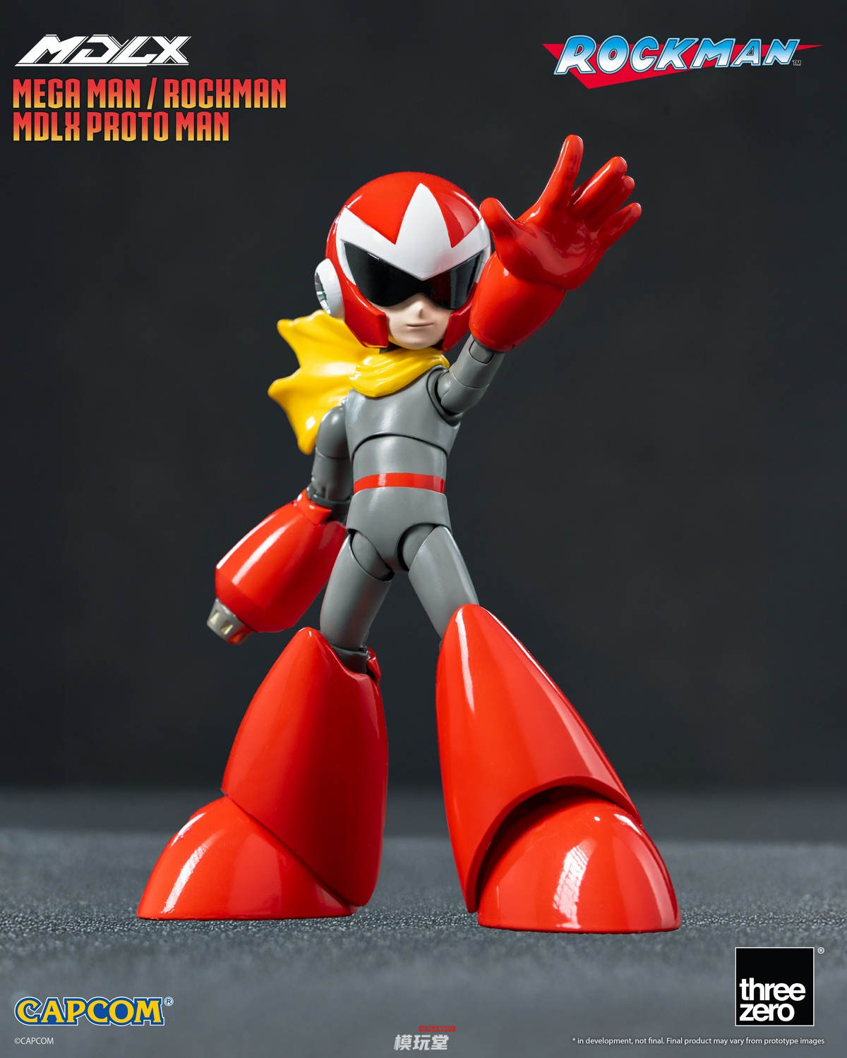 予約 threezero MDLX ロックマン ブルース 3Z0989 Rockman Mega Man