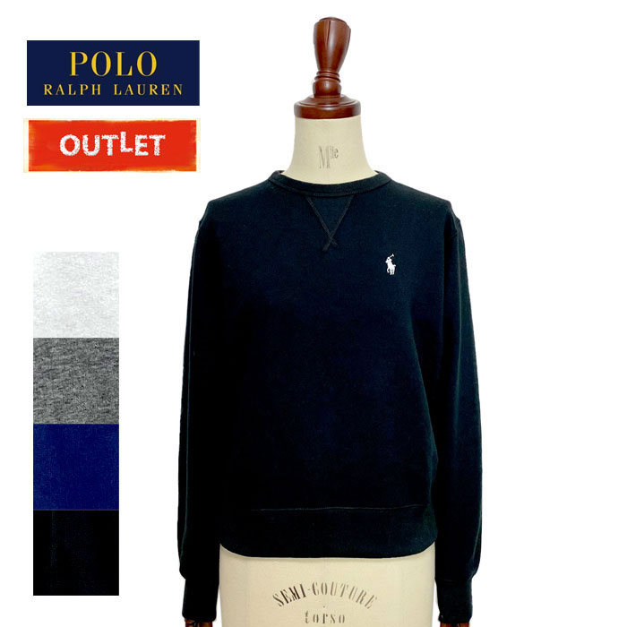 難あり アウトレット】ポロ ラルフローレン レディース ポニー刺繍