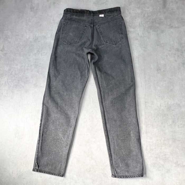 90's Levi's 555 RELAXED FIT BLACK JEANS MADE IN USA W34L34 90年代