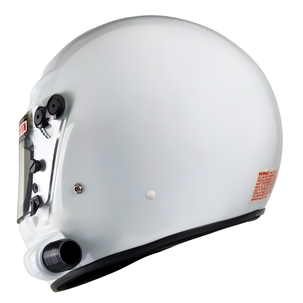 SIMPSON SIDEWINDER VOYAGER 四輪レース用ヘルメット ホワイト SA2010