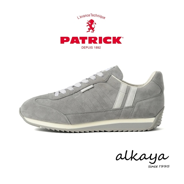 PATRICK パトリック MARATHON-GS マラソン・ゴートスエード GRY グレー