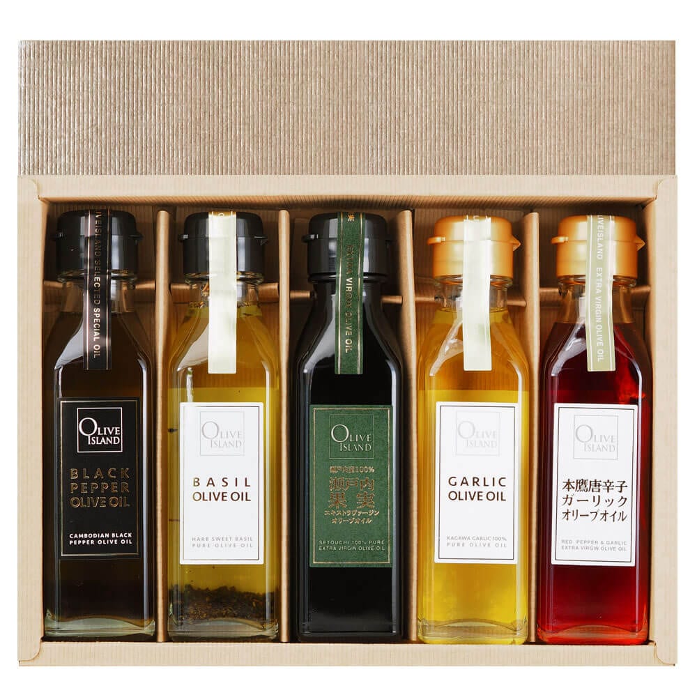 BOX入り調味料ギフトセット 瀬戸内果実EXV・ブラックペッパー