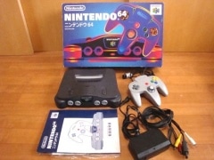 任天堂 NINTENDO ニンテンドウ64 本体 箱 説明書 付 －【通販】中古