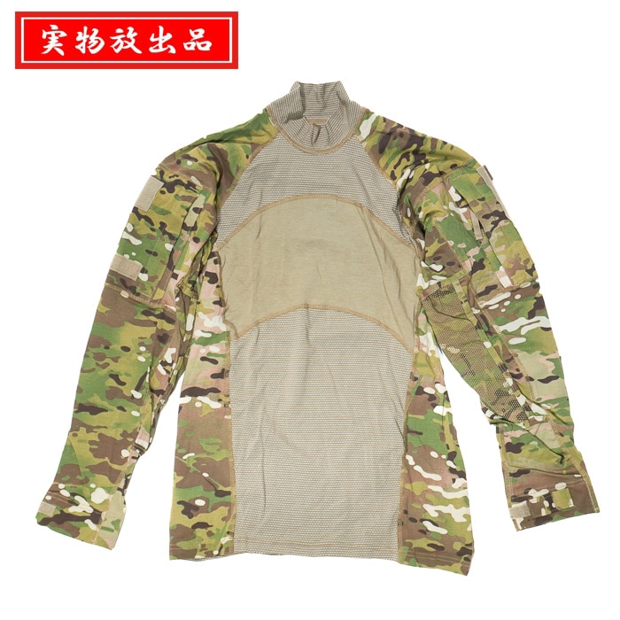 未使用品　米軍 実物　ADVANCED COMBAT SHIRT MEDIUM② 米軍実物 ARMY コンバット シャツ ジャケット マルチカム S-R FLAME