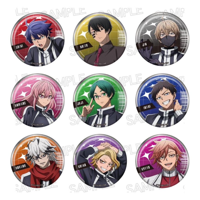 桃源暗鬼 ホログラム缶バッジ vol.6 淀川真澄 桃源暗鬼 ホログラム缶