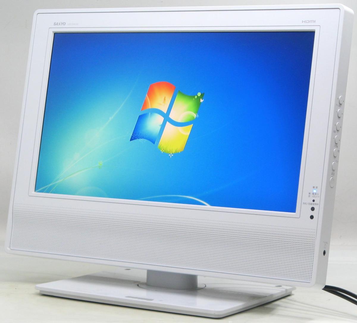 QT-69/SANYO LCD-20AE200□20インチワイドTFT地デジ液晶テレビ 【中古