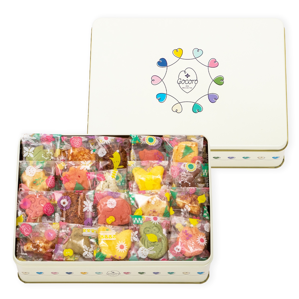 irodori-Cocoro ギフト中缶(55個入) 【B3221】 ｜商品詳細ページ