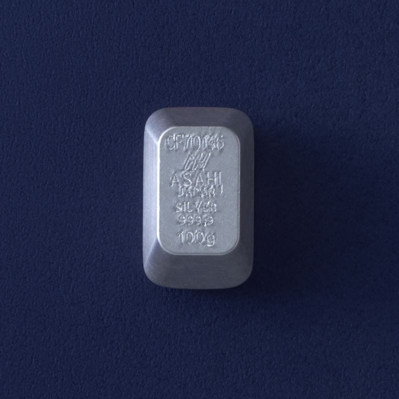 銀100gバー｜ASAHI Online Store