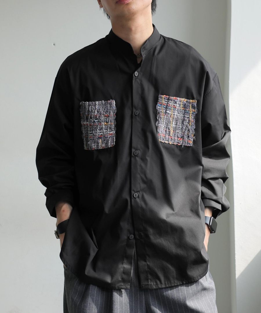 ポケットデザインシャツ シャツ メンズ トップス 送料無料・(80)メール