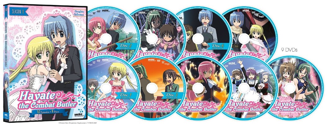 ハヤテのごとく! 第1期 全52話BOXセット | DVD,日本アニメ DVD（北米版