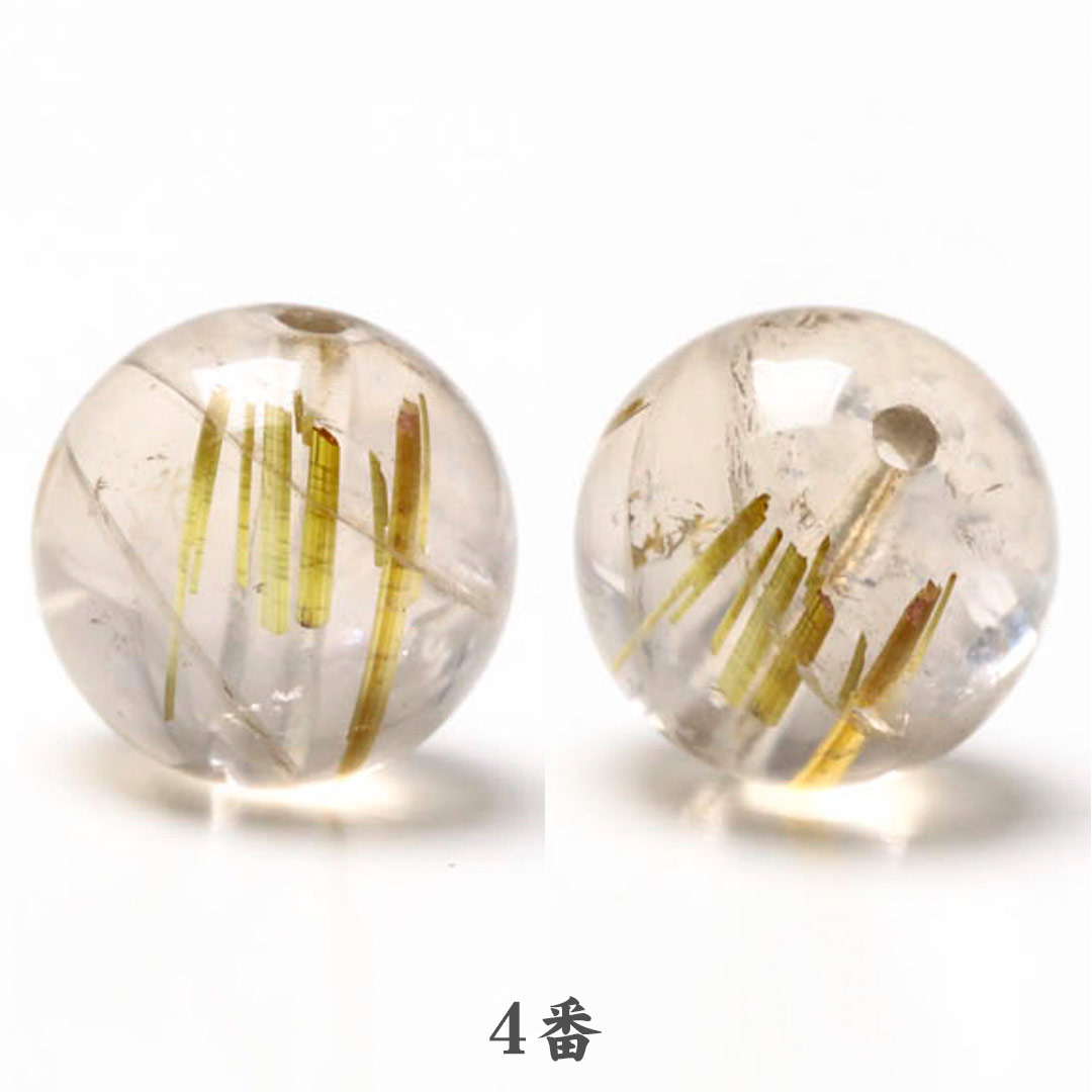 数量限定】ゴールデンルチルクォーツ HC 8ミリ ビーズ