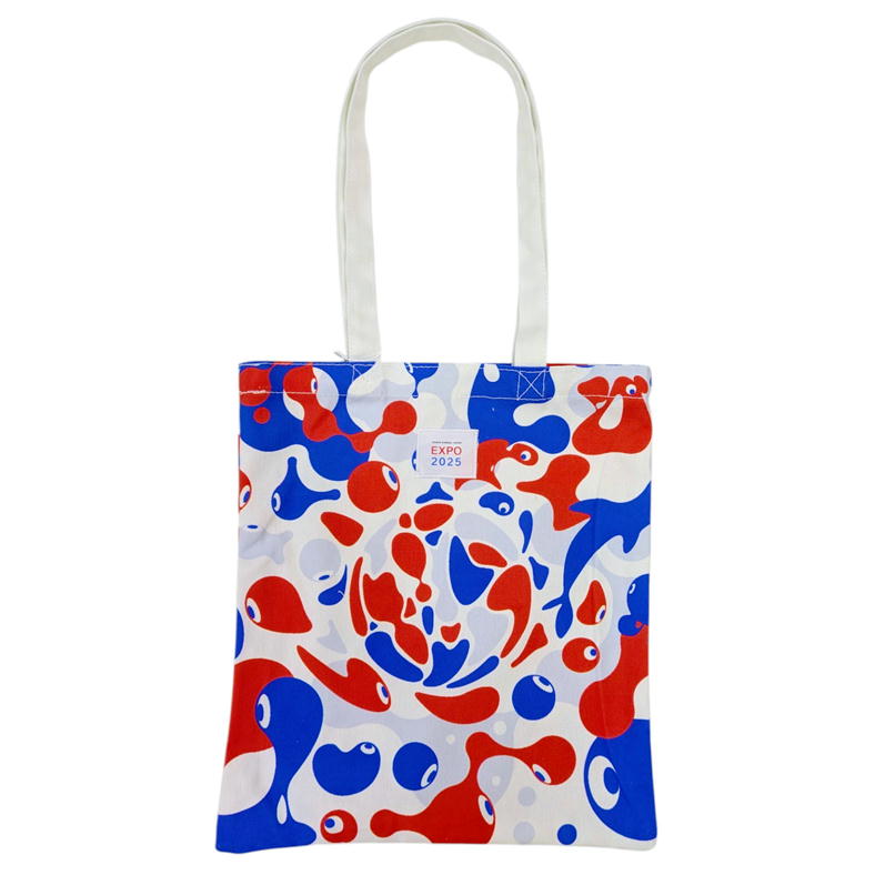 ミャクミャク トートバッグ 2025大阪関西万博 デザイン 公式 グッズ