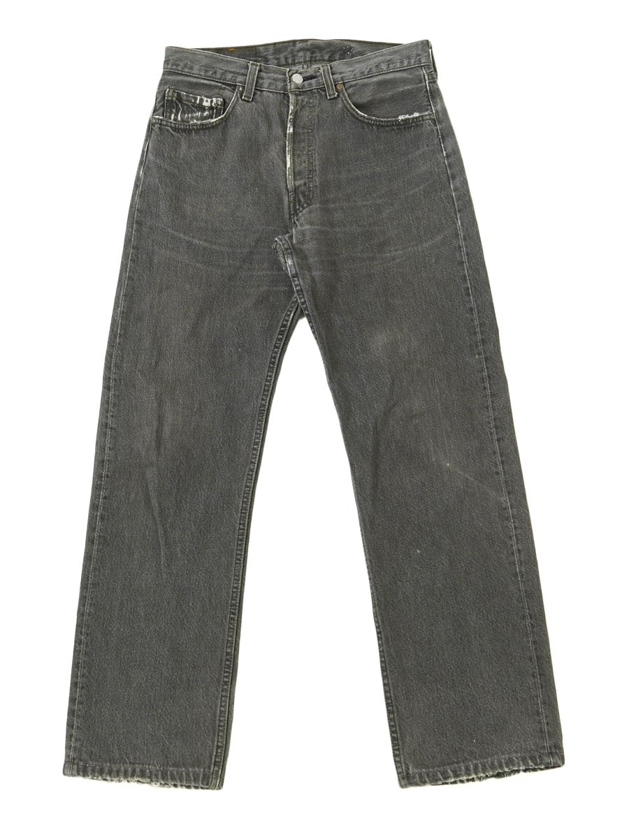 90's Levi's 501 ブラック デニムパンツ 表記(32x34) USA製 | すべての