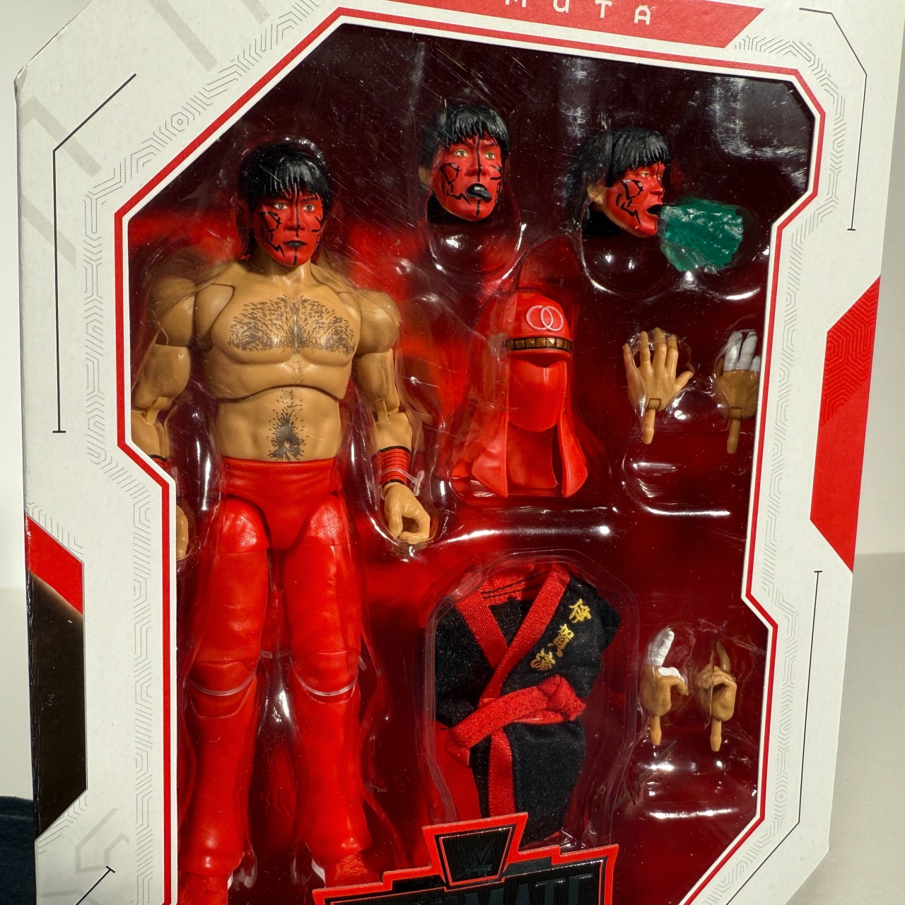 WWE WCW グレート・ムタ マテル 赤 WWE WCW グレート・ムタ マテル 赤