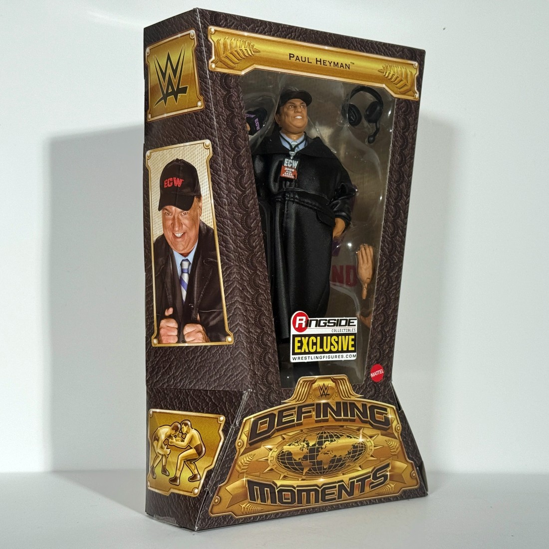 ECW ポール・ヘイマン WWE フィギュア ディファイニング・モーメント